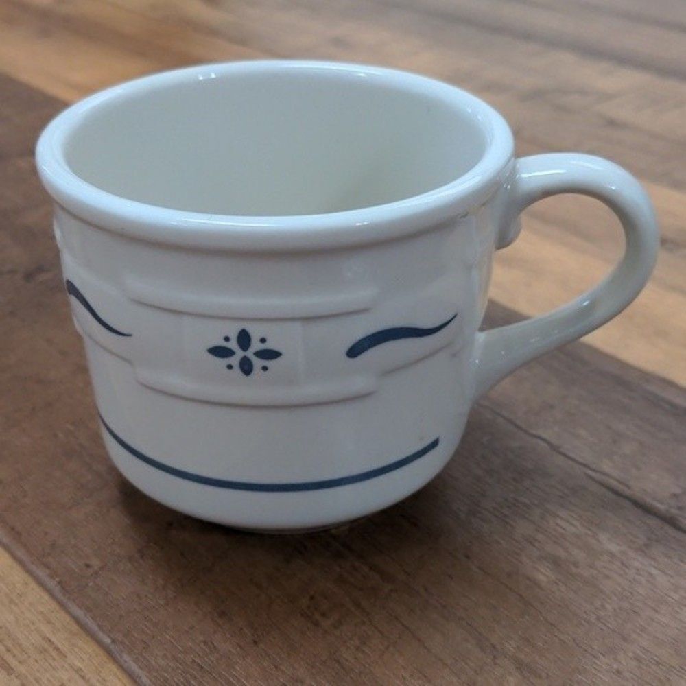 Longaberger Heritage Blue Tea Cup 8oz